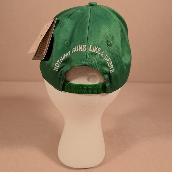 Vintage 90s John Deere Gator Hat Tonkin Taiwan Made Cotton Snapback NWT - Picture 8 of 8